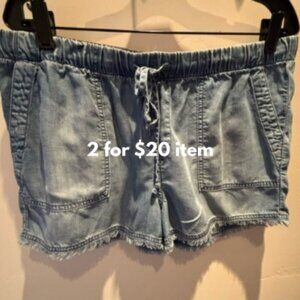 Bella Dahl Denim Blue Women's Shorts
